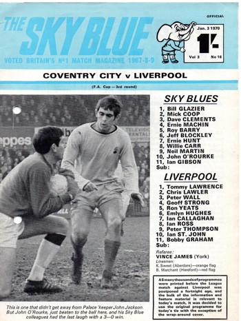 Match programme